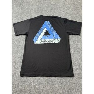 Mens Graphic Palace Tri Ferg Logo Black Short Sleeve T Shirt, Size XL